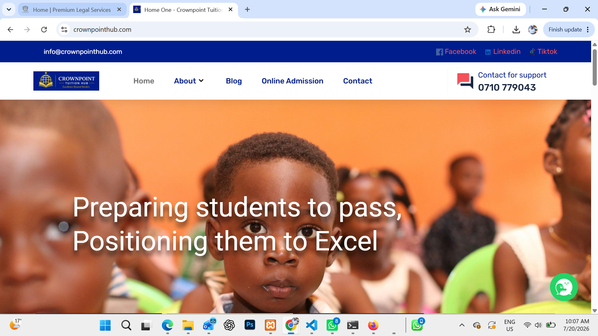 CrownPoint Tuition Hub (School)